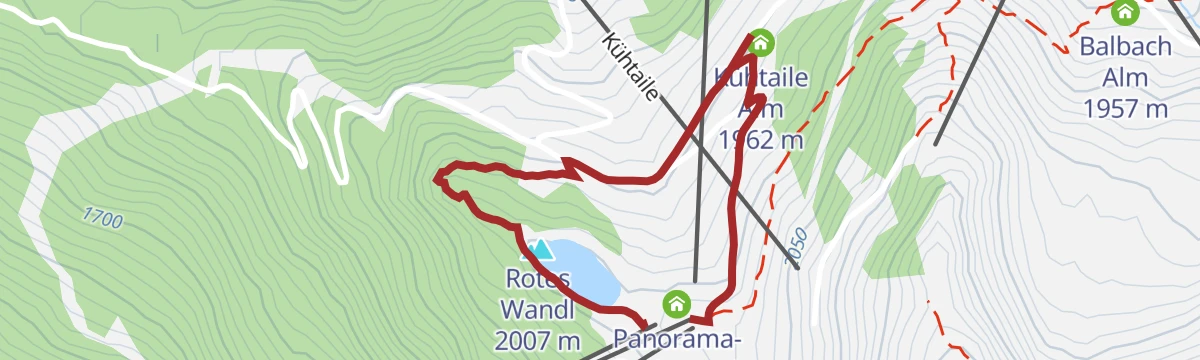 Route map: Schatzsuche Hochoetz